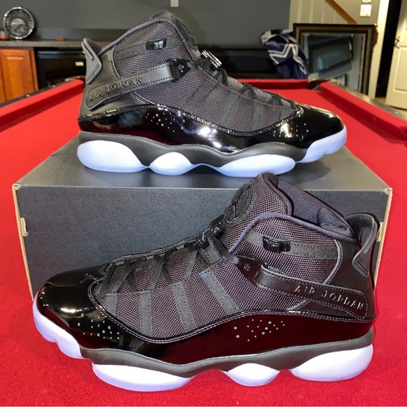 Jordan Other - Jordan 6 Rings Black Ice 322992-011 Men’s Size 7.5